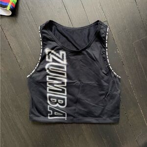Zumba Fitness Black Tank Top